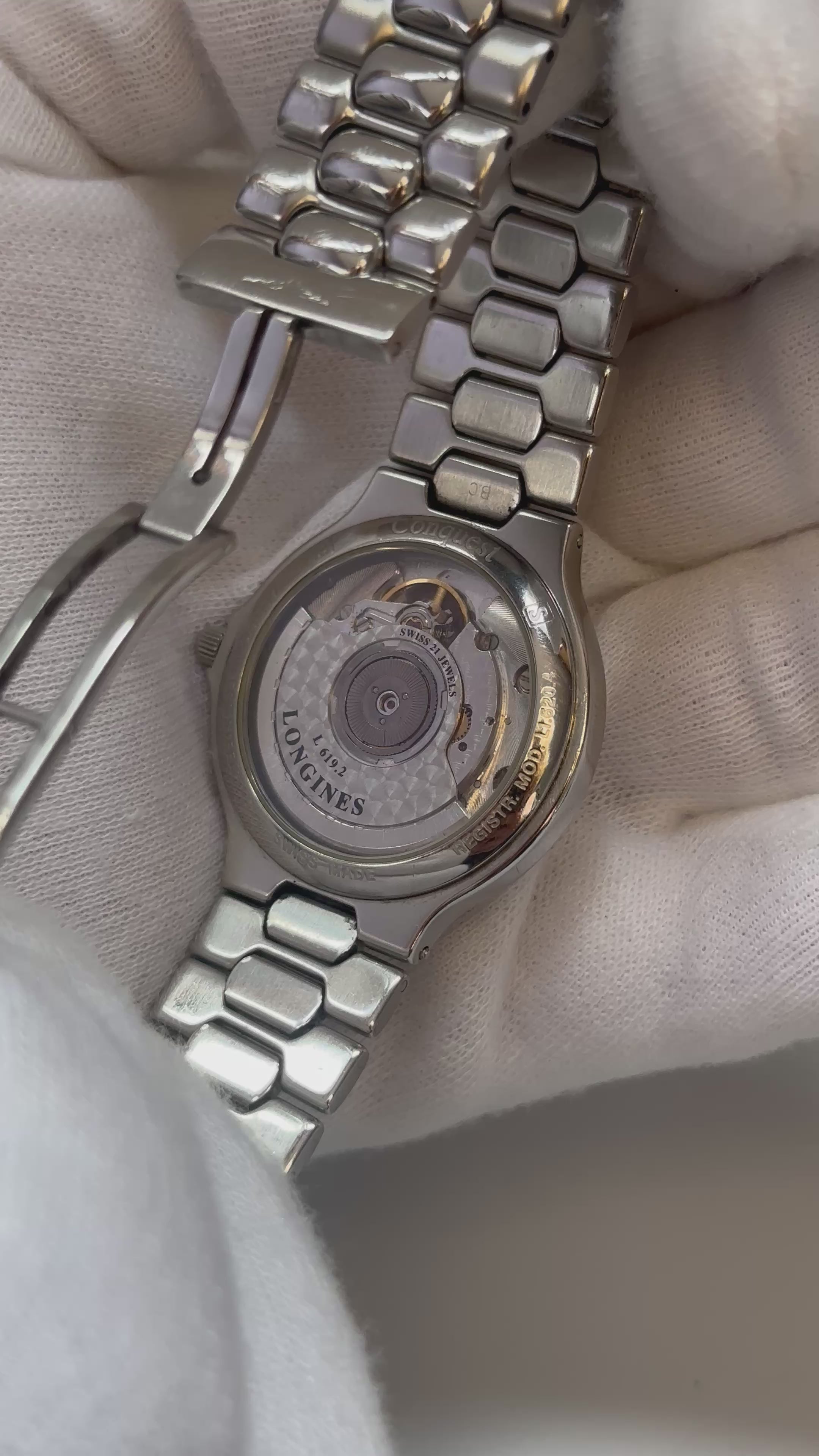 Longines Conquest Automatic L1.620.4 35 mm Full Set 2002